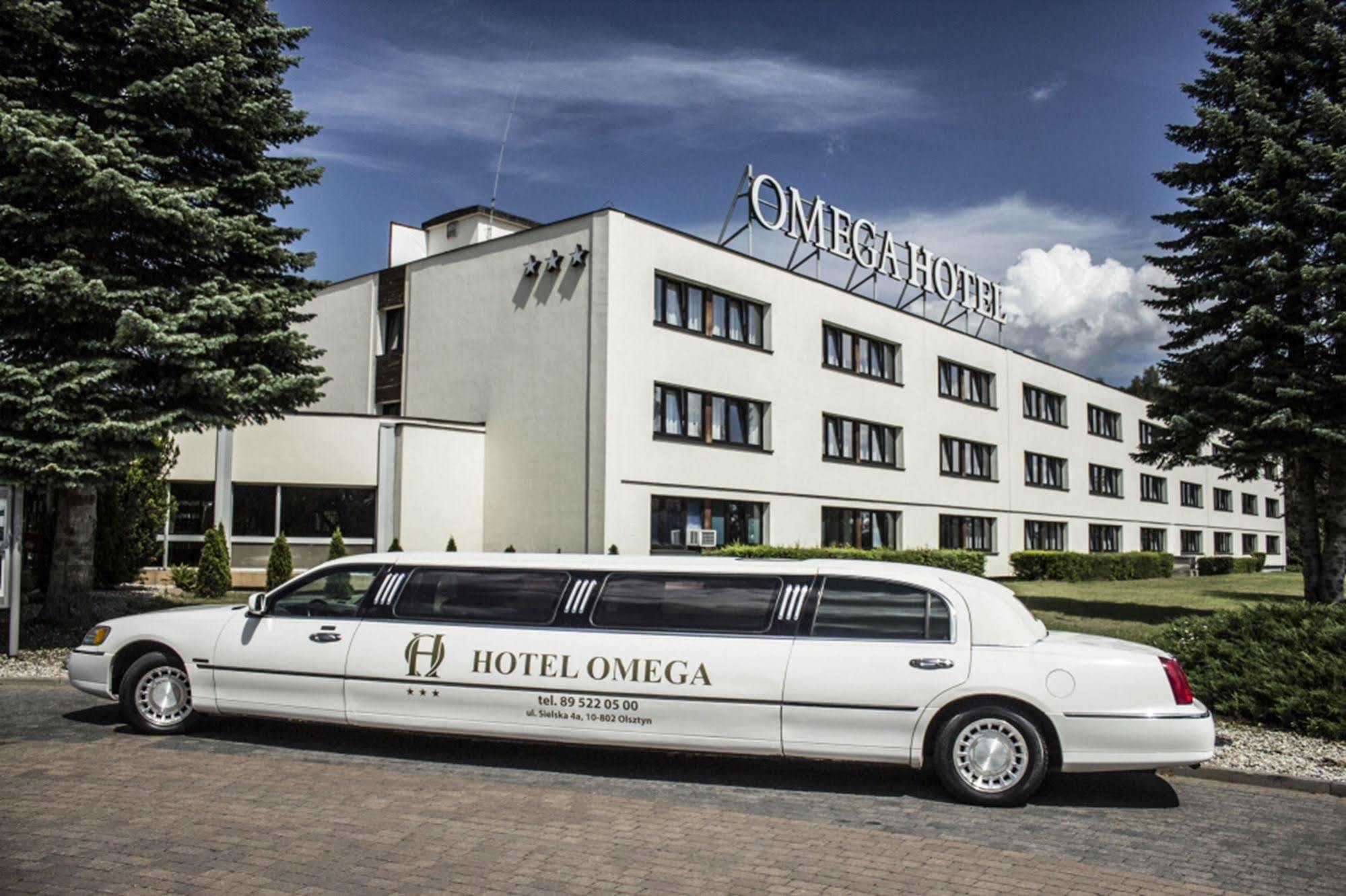 Omega Hotel Ольштын Экстерьер фото